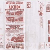 Auburn-Cord-Duesenberg Festival 1998 flyer, page 1