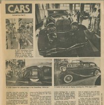 "Where cars are stars" Indianapolis Star magazine, page 27