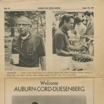 "Auburn-Cord-Duesenberg" The Evening Star Special Section, 1970, page 20