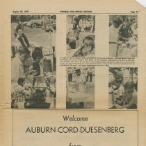 "Auburn-Cord-Duesenberg" The Evening Star Special Section, 1970, page 21