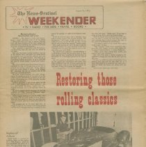 "Restoring those rolling classics" by Larry Keefer, The News–Sentinel