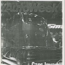 "Indiana Homecoming," Autoweek. November 1, 1999, cover