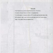 Map of Anderson Township with directions on back, September 1, 1998, page 2