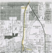 Map of Anderson Township with directions on back, September 1, 1998, page 1
