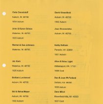 1999 Hoosier Tour Participants, page 3