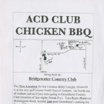 ACD Club Chicken BBQ
