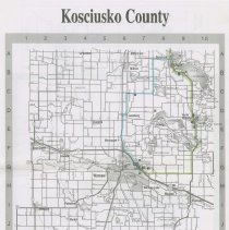 Map of North Webster, Syracuse, Silver Lake, and Winona Lake, page 1