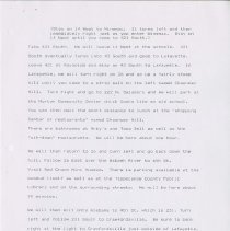 A–C–D Festival 1992 Hoosier Tour Itinerary, with directions, page 3