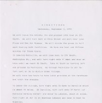 A–C–D Festival 1992 Hoosier Tour Itinerary, with directions, page 5