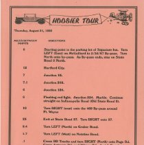 Hoosier Tour 1995 Booklet, page 19