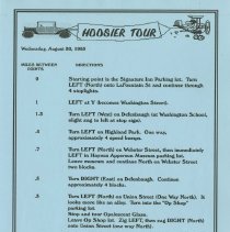 Hoosier Tour 1995 Booklet, page 14