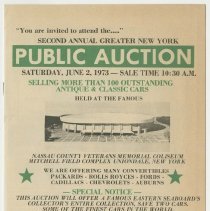 Binder 6 - 1157, Kruse Public Auction, June 2, 1973 Booklet