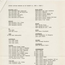 Binder 6 - 1212, Auburn Auction Entries As Of August 10, 1980, Page 3