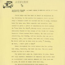"A Clark Gable Duesenberg after 37 years" Auburn-Cord-Duesenberg Festival press, August 31, 1978