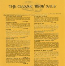 The Accelerator Volume VI, no. 2, 1979
a.Auburn-Cord-Duesenberg Museum fly