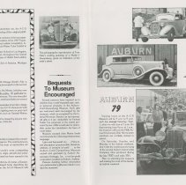 The Accelerator Volume VI, no. 2, 1979
a.Auburn-Cord-Duesenberg Museum fly