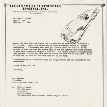 Letter to Dean Kruse from Del Johnson about comments Kruse made in a memo. 