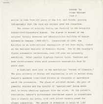 "The 27th Annual Auburn-Cord-Duesenberg Festival Labor Day Weekend Septembe