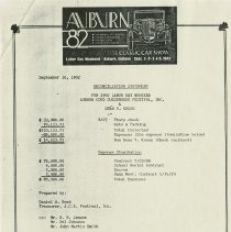 Binder 9 - 1413, A – C – D Festival Income And Expense Report For 1982, Pag