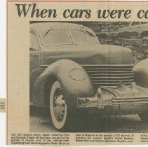"When cars were cars…" The Herald - Telephone, September 1, 1978