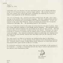 Letter to "Friends" from Del Johnson in response to Mr. Kinsman''s editoria