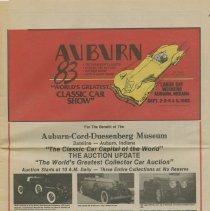 Kruse Auburn '83 Newspaper