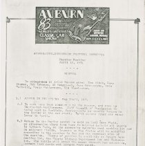 Meeting of the Auburn-Cord-Duesenberg Festival. April 12, 1984