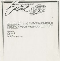 Fax to Jay and Marilyn Engler from Dan Reed about the upcoming newsletter. 