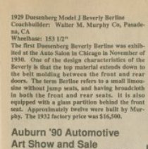 Binder 13 - 1915, Auburn 1990 Magazine, Auburn-cord-duesenberg Museum, Page