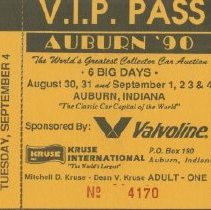 VIP Ticket for Auburn