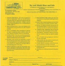 Toy and Mode Show & Sale. May 30, 1993