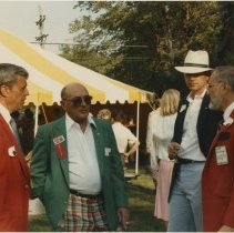 Al Gengnagel, Del Johnson, Tom Busche, and an unidentified person