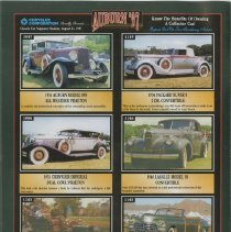 Auburn '97, Kruse International booklet