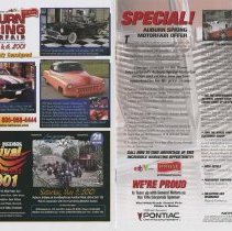 Box 5 - 1453, "auburn Spring Motorfair" Kruse International, 2001, Page 3