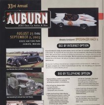Box 5 - 1462, "auburn ‘03" Kruse International Entry Magazine, Page 4