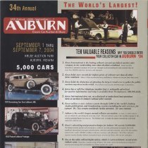 Box 5 - 1465, "auburn 2004"  Kruse International Entry Magazine, Page 5