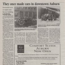 "Auburn-Cord-Duesenberg Festival Souvenir Edition" The Evening Star, Sectio