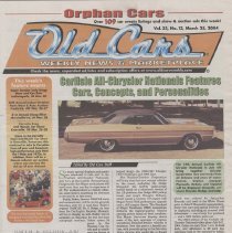 Box 5 - 1512, Old Cars, March 25, 2004, Page 1