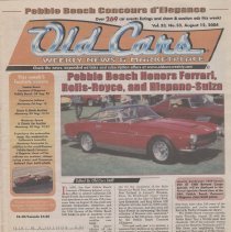 Box 5 - 1513, Old Cars, August 12, 2004, Page 1