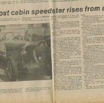 "Three local men buy Auburns" by Dave Kurtz, the Evening Star, September 6, 1983