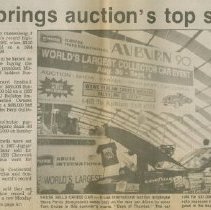 "Duesey brings auction's top sale price" by Jim Billings, the Evening Star,