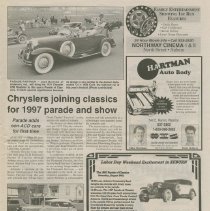 "ACD Festival '97 roars to life" the Evening Star, August 28, 1997