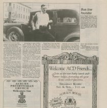 Box 8 - 2873, "acd Festival ’97 Roars To Life" The Evening Star, August 28,