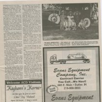 Box 8 - 2873, "acd Festival ’97 Roars To Life" The Evening Star, August 28,