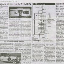 "A - C - D Festival has grown greatly over the years" by Colleen Anspaugh, Herald - Republican, September 1, 1998