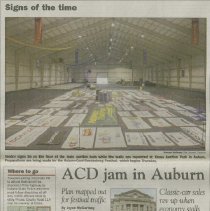 "ACD jam in Auburn" " by Joyce McCartney, the Journal Gazette, August 26, 2