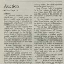 "ACD to get competition" by Joyce McCartney, the Journal Gazette, August 30, 2001
