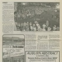 "Auburn-Cord-Duesenberg Festival Souvenir Guide" The Evening Star, Section 
