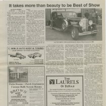 "Auburn-Cord-Duesenberg Festival Souvenir Guide" The Evening Star, Section 