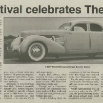 "Auburn-Cord-Duesenberg Festival Souvenir Guide" The Evening Star, Section 